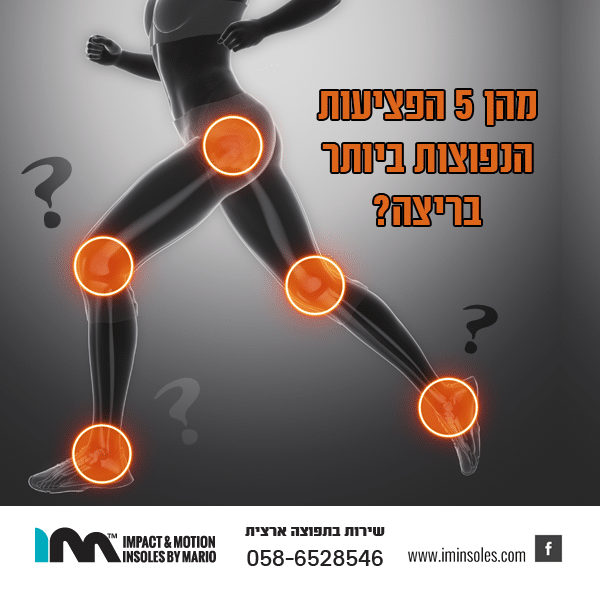 Read more about the article 5 פציעות ריצה נפוצות ודרכי מניעתן
